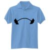 Adult 50/50 EcoSmart® Jersey Knit Polo Thumbnail