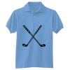 Adult 50/50 EcoSmart® Jersey Knit Polo Thumbnail