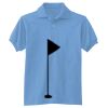 Adult 50/50 EcoSmart® Jersey Knit Polo Thumbnail