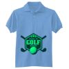 Adult 50/50 EcoSmart® Jersey Knit Polo Thumbnail