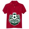 Youth 50/50 EcoSmart® Jersey Knit Polo Thumbnail