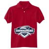 Youth 50/50 EcoSmart® Jersey Knit Polo Thumbnail