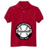 Youth 50/50 EcoSmart® Jersey Knit Polo Thumbnail