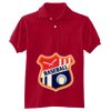 Youth 50/50 EcoSmart® Jersey Knit Polo Thumbnail