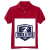 Youth 50/50 EcoSmart® Jersey Knit Polo Thumbnail