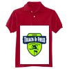 Youth 50/50 EcoSmart® Jersey Knit Polo Thumbnail