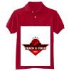 Youth 50/50 EcoSmart® Jersey Knit Polo Thumbnail