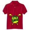 Youth 50/50 EcoSmart® Jersey Knit Polo Thumbnail