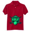 Youth 50/50 EcoSmart® Jersey Knit Polo Thumbnail