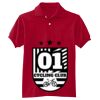 Youth 50/50 EcoSmart® Jersey Knit Polo Thumbnail