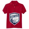 Youth 50/50 EcoSmart® Jersey Knit Polo Thumbnail